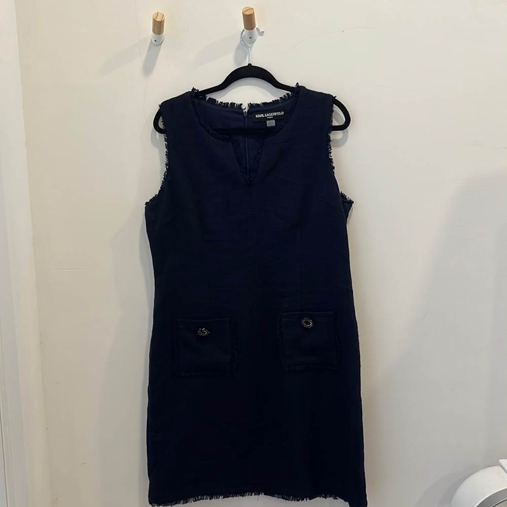 Pretty Lagerfeld blue dress